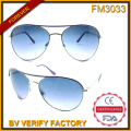 FM3033 Authentische Mode entworfen Metallrahmen Unisex Sonnenbrille